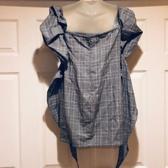 Fashion Nova Black and white Plaid Dress - Picture 6 of 7